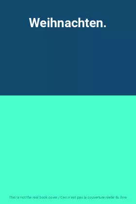 Couverture du produit · Weihnachten.