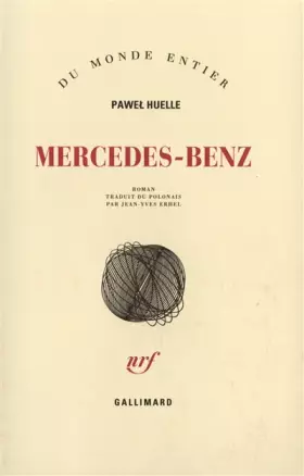 Couverture du produit · Mercedes-Benz: Sur des lettres à Hrabal