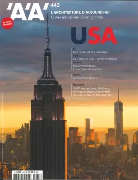 Couverture du produit · L'Architecture d'aujourd'hui AA n°443 : Etats-Unis - Juin 2021