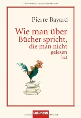 Couverture du produit · Wie man über Bücher spricht, die man nicht gelesen hat