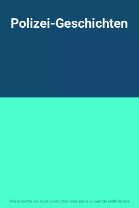 Couverture du produit · Polizei-Geschichten