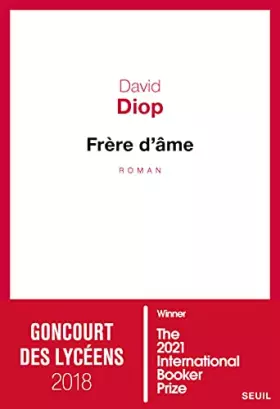 Couverture du produit · Frère d'âme - International Booker Prize 2021 (Cadre rouge)