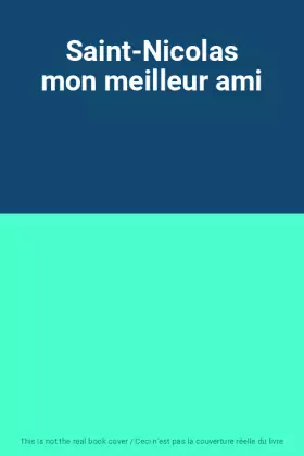 Couverture du produit · Saint-Nicolas mon meilleur ami