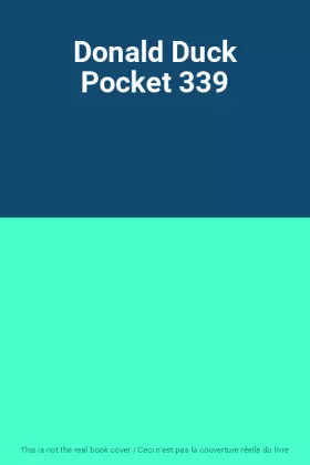 Couverture du produit · Donald Duck Pocket 339