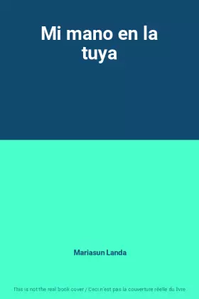 Couverture du produit · Mi mano en la tuya