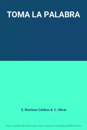 Couverture du produit · TOMA LA PALABRA