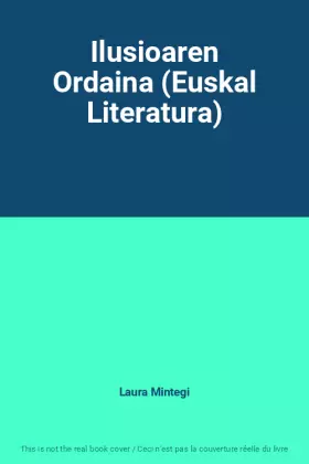 Couverture du produit · Ilusioaren Ordaina (Euskal Literatura)