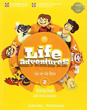 Couverture du produit · Life Adventures Level 2 Activity Book with Home Booklet and Online Activities: Fun on the farm (SIN COLECCION)