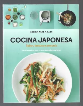 Couverture du produit · COCINA JAPONESA. SABOR, TEXTURA Y ARMONIA