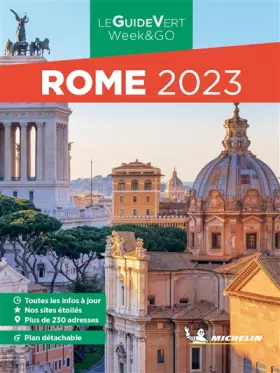 Couverture du produit · Guide Vert WE&GO Rome 2023