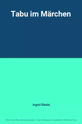 Couverture du produit · Tabu im Märchen