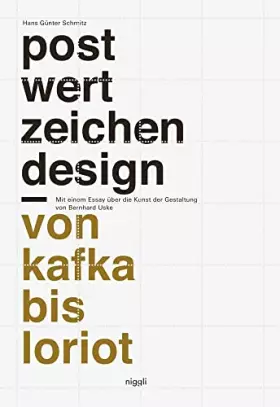Couverture du produit · Postwertzeichendesign: – von Kafka bis Loriot
