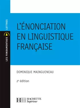Couverture du produit · L'énonciation en linguistique française