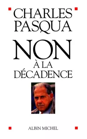 Couverture du produit · Non à la décadence