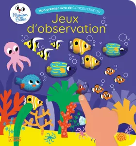Couverture du produit · Mon premier livre de concentration: Jeux d'observation - Dès 3 ans
