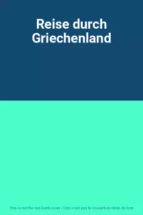 Couverture du produit · Reise durch Griechenland