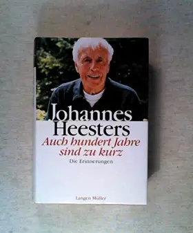 Couverture du produit · Auch hundert Jahre sind nicht genug