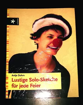 Couverture du produit · Lustige Solo-Sketche für jede Feier