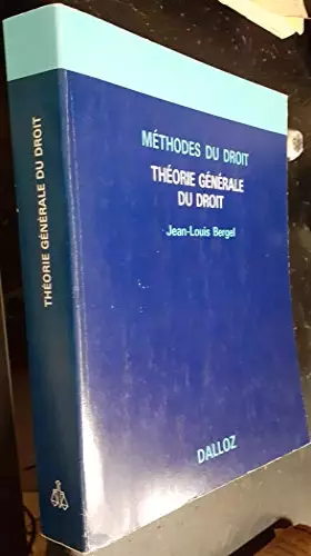 Couverture du produit · Théorie générale du droit (Méthodes du droit)