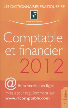 Couverture du produit · Comptable et financier 2012