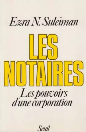 Couverture du produit · Les Notaires : Les pouvoirs d'une corporation