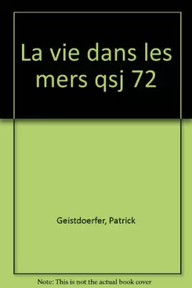 Couverture du produit · La vie dans les mers