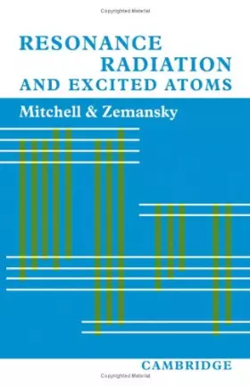 Couverture du produit · Resonance Radiation and Excited Atoms