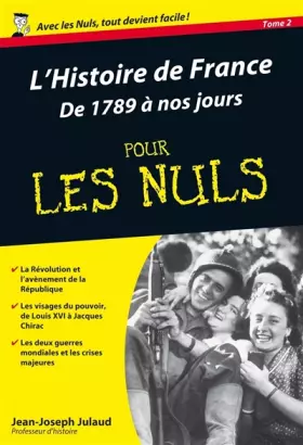 Couverture du produit · L'Histoire de France Poche Pour les Nuls - De 1789 à nos jours