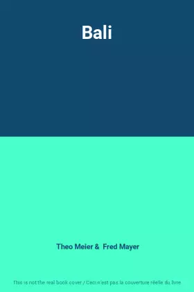 Couverture du produit · Bali