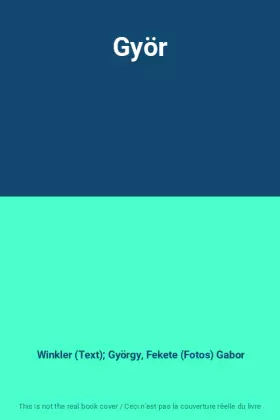 Couverture du produit · Györ