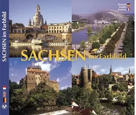 Couverture du produit · Sachsen im Farbbild - Texte in Deutsch/Englisch/Französisch