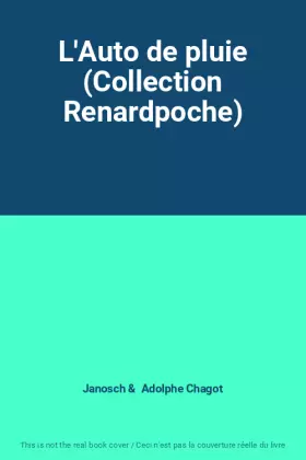 Couverture du produit · L'Auto de pluie (Collection Renardpoche)