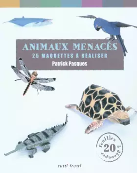 Couverture du produit · Animaux menacés