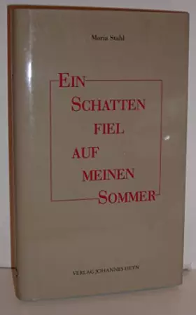 Couverture du produit · Ein Schatten fiel auf meinen Sommer. Gedichte