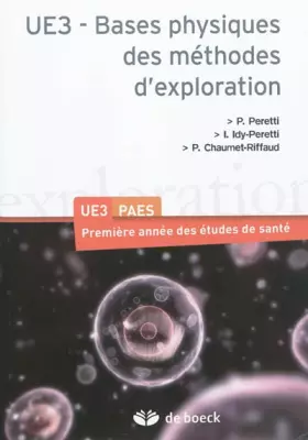 Couverture du produit · Bases physiques des méthodes d'exploration