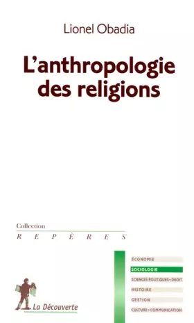 Couverture du produit · ANTHROPOLOGIE DES RELIGIONS