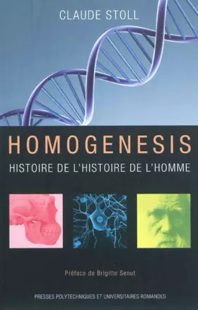 Couverture du produit · Homogenesis : Histoire de l'histoire de l'Homme