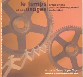 Couverture du produit · Le Temps et ses usages