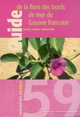 Couverture du produit · Guide de la flore des bords de mer de Guyane française