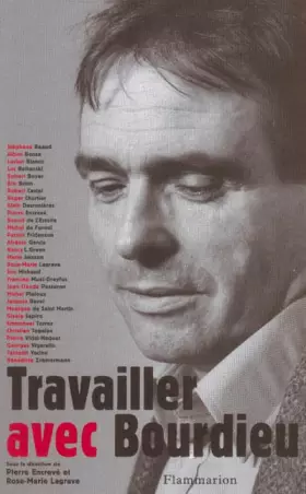 Couverture du produit · Travailler avec Bourdieu