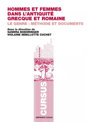 Couverture du produit · Hommes et femmes dans l'Antiquité grecque et romaine: Le genre : méthode et documents