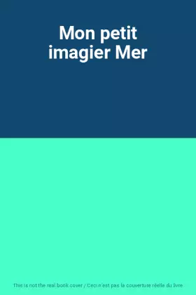 Couverture du produit · Mon petit imagier Mer