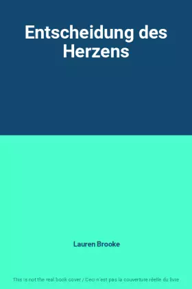 Couverture du produit · Entscheidung des Herzens