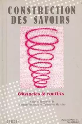 Couverture du produit · Construction des savoirs