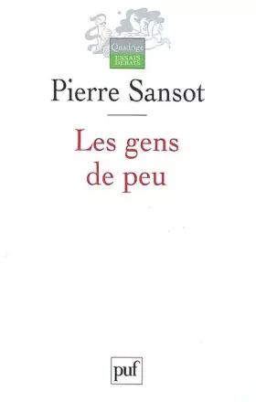 Couverture du produit · Les gens de peu