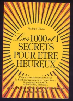 Couverture du produit · Les 1001 secrets pour être heureux