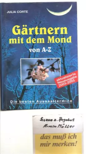 Couverture du produit · Gärtnern mit dem Mond von A - Z. Die besten Aussaattermine