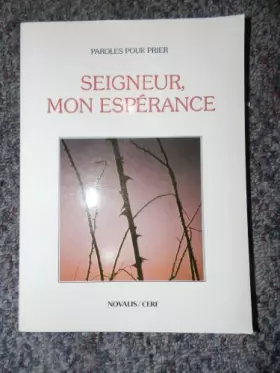Couverture du produit · Seigneur mon espérance