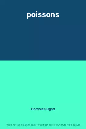 Couverture du produit · poissons