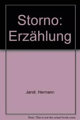 Couverture du produit · Storno Erzählung